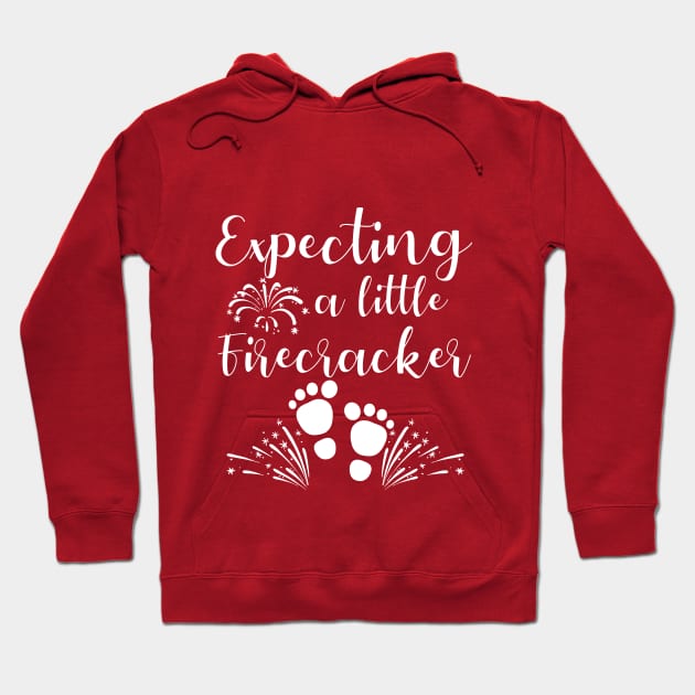 expecting Little firecracker Hoodie by MarYouLi